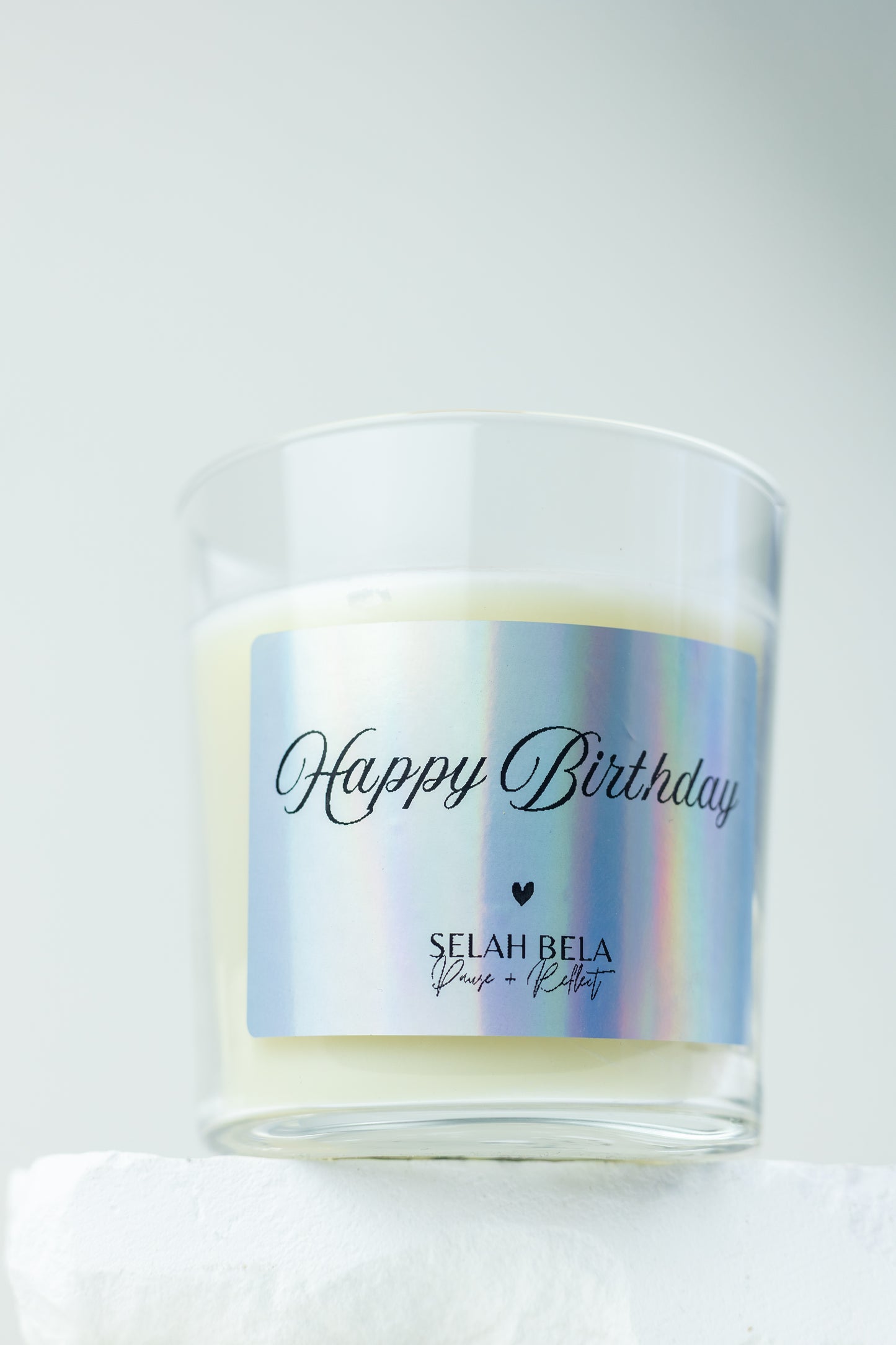 Custom Label 9oz Candle – Personalize Your Glow!